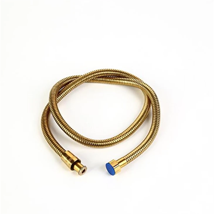 gold pvc shower hose-1