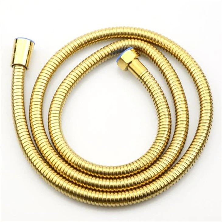 gold pvc shower hose-2