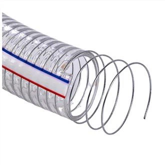 Шланг из ПВХ, армированный стальной проволокой